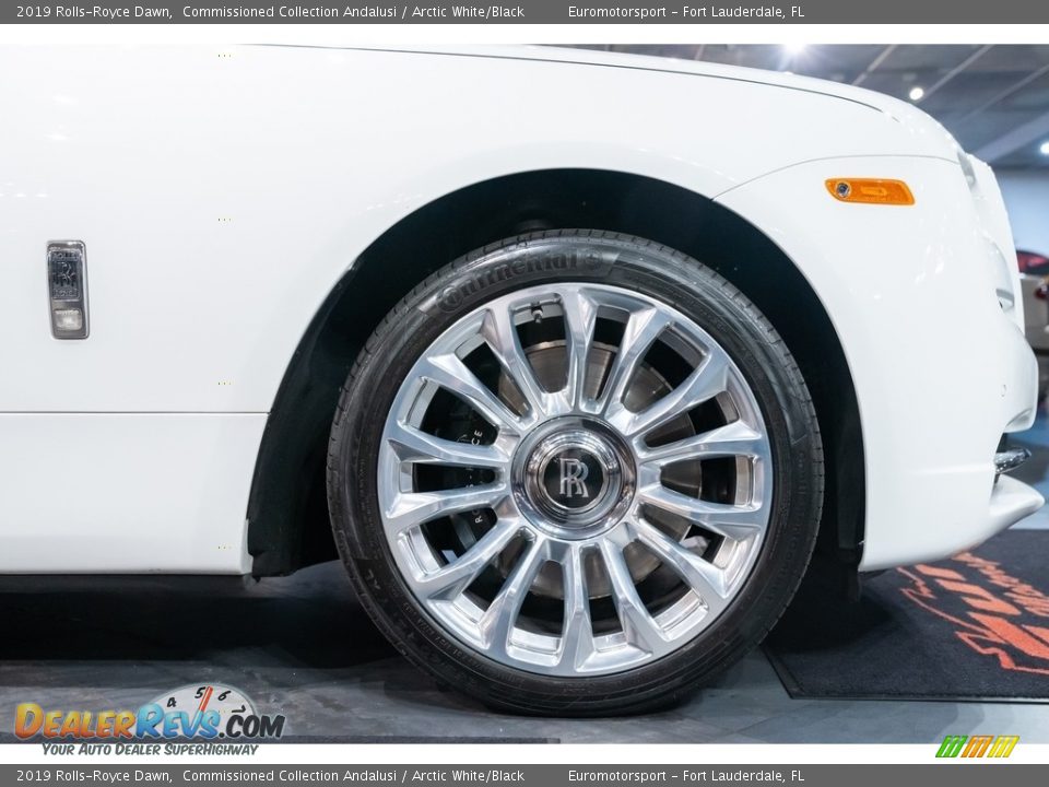 2019 Rolls-Royce Dawn Commissioned Collection Andalusi / Arctic White/Black Photo #44