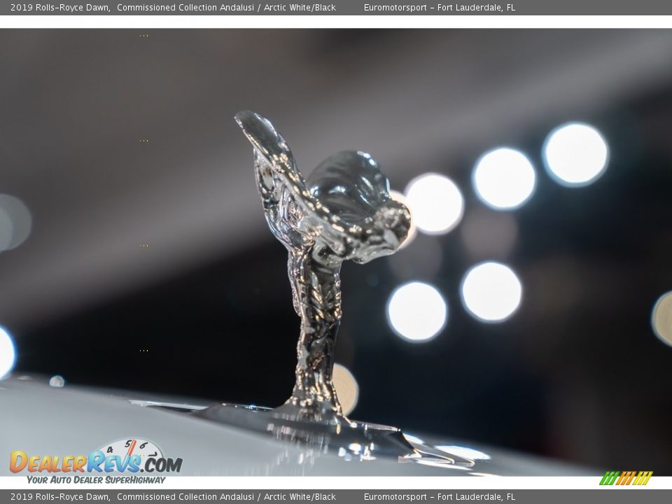 2019 Rolls-Royce Dawn Commissioned Collection Andalusi / Arctic White/Black Photo #48