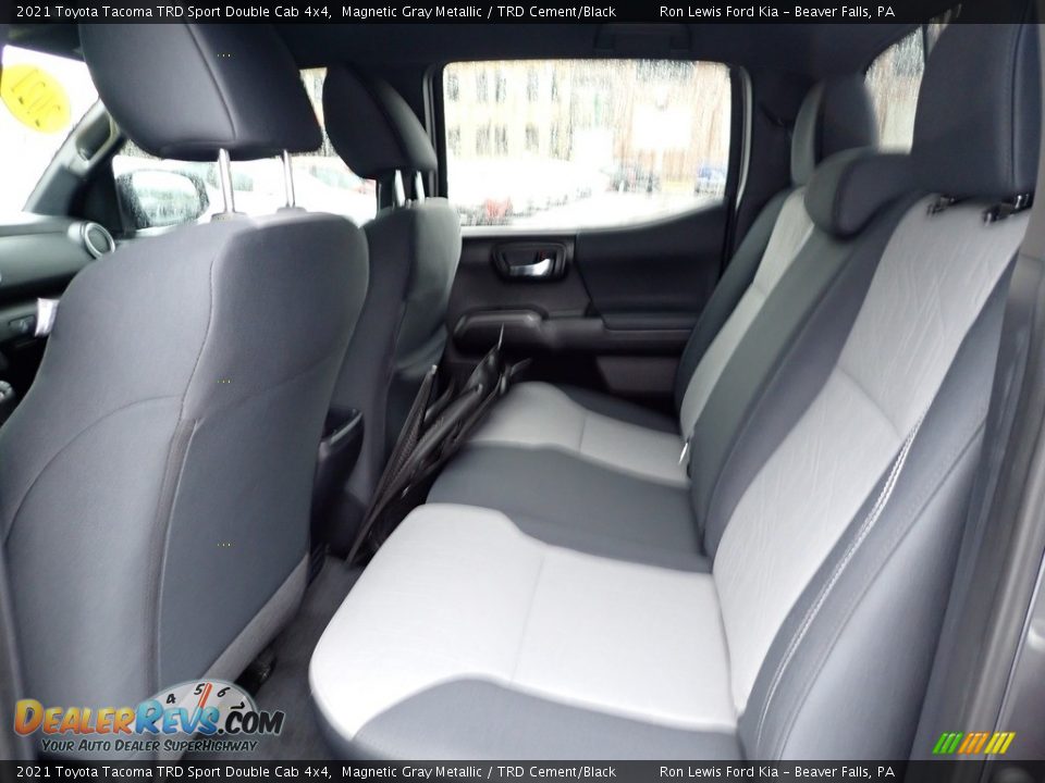 2021 Toyota Tacoma TRD Sport Double Cab 4x4 Magnetic Gray Metallic / TRD Cement/Black Photo #13