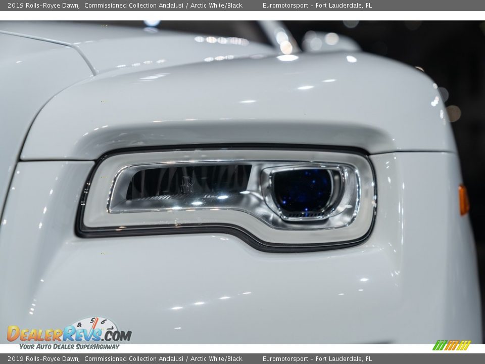 2019 Rolls-Royce Dawn Commissioned Collection Andalusi / Arctic White/Black Photo #53