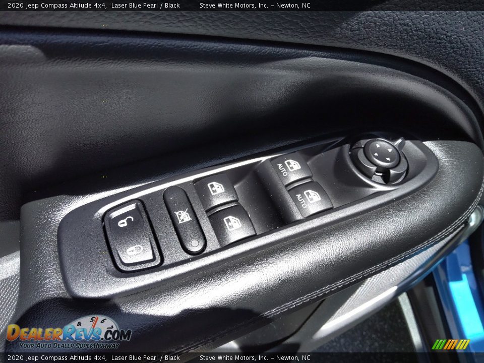 2020 Jeep Compass Altitude 4x4 Laser Blue Pearl / Black Photo #12