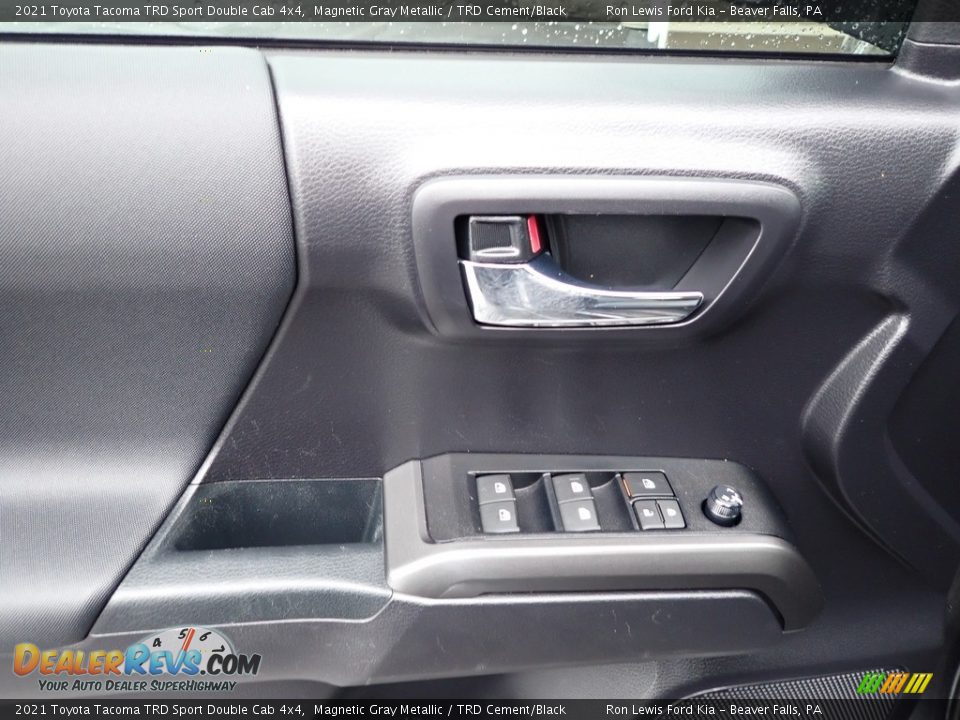 2021 Toyota Tacoma TRD Sport Double Cab 4x4 Magnetic Gray Metallic / TRD Cement/Black Photo #16