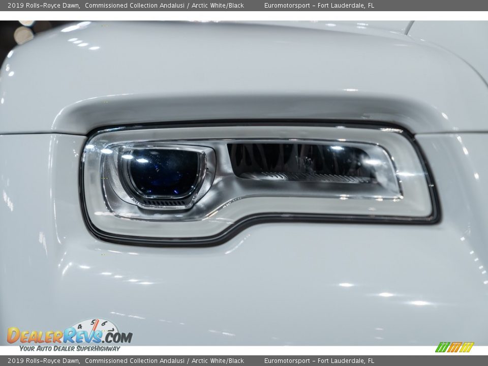 2019 Rolls-Royce Dawn Commissioned Collection Andalusi / Arctic White/Black Photo #56