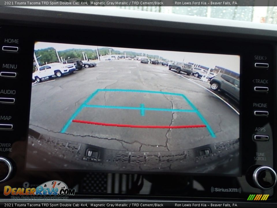2021 Toyota Tacoma TRD Sport Double Cab 4x4 Magnetic Gray Metallic / TRD Cement/Black Photo #18