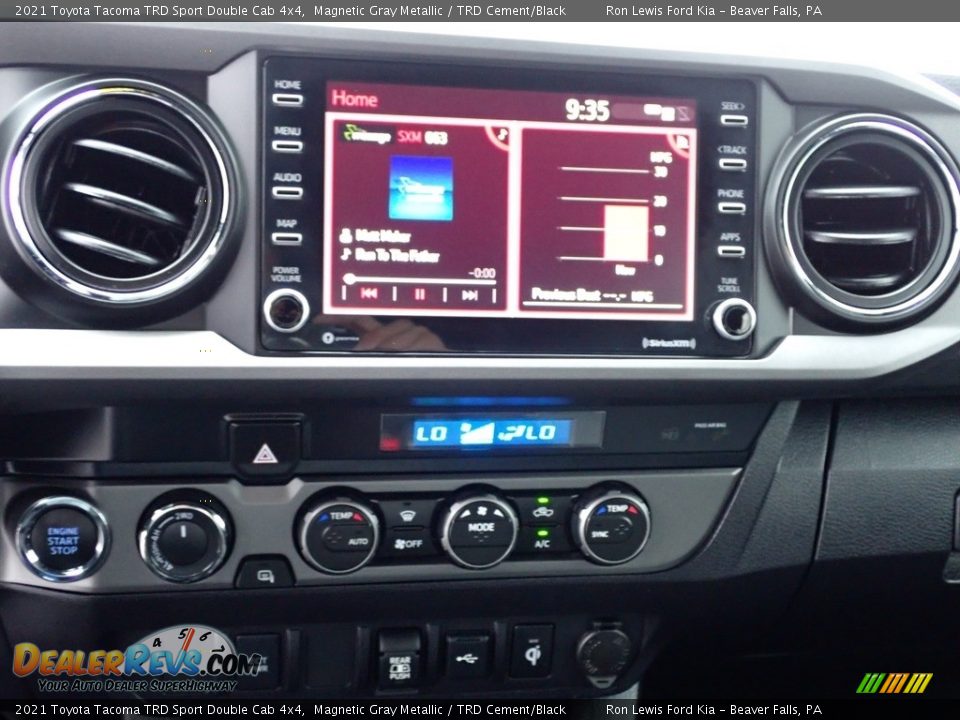 2021 Toyota Tacoma TRD Sport Double Cab 4x4 Magnetic Gray Metallic / TRD Cement/Black Photo #19