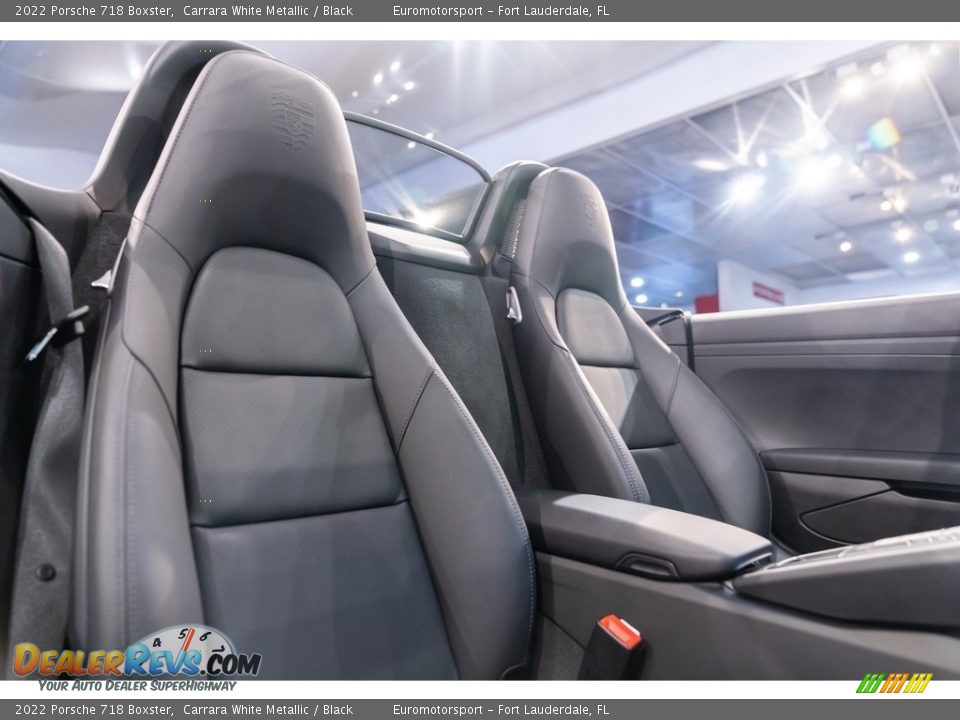 2022 Porsche 718 Boxster Carrara White Metallic / Black Photo #3