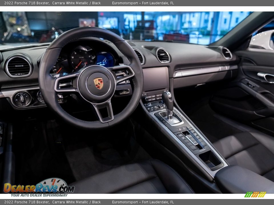 Black Interior - 2022 Porsche 718 Boxster  Photo #4