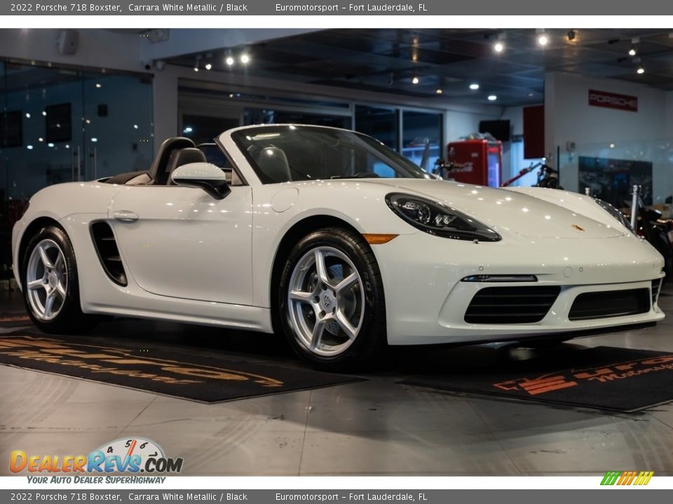Carrara White Metallic 2022 Porsche 718 Boxster  Photo #14