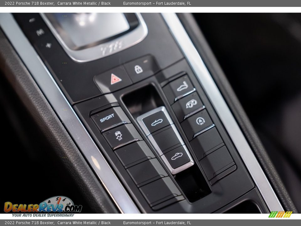 2022 Porsche 718 Boxster Carrara White Metallic / Black Photo #31