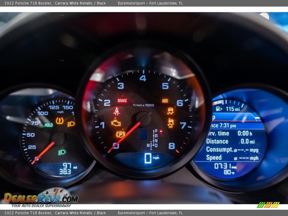2022 Porsche 718 Boxster  Gauges Photo #35
