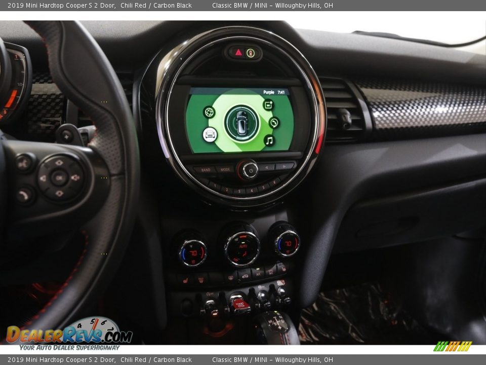 2019 Mini Hardtop Cooper S 2 Door Chili Red / Carbon Black Photo #8