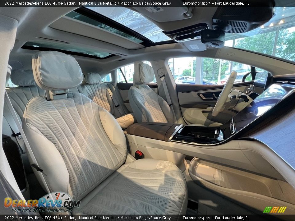 Front Seat of 2022 Mercedes-Benz EQS 450+ Sedan Photo #3
