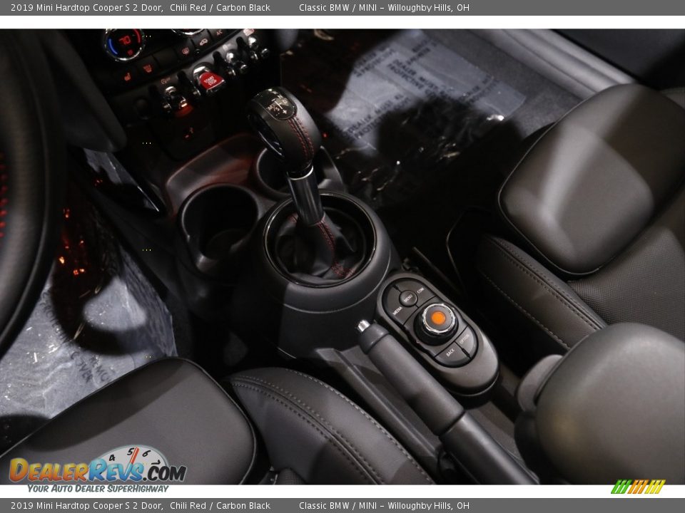 2019 Mini Hardtop Cooper S 2 Door Chili Red / Carbon Black Photo #12