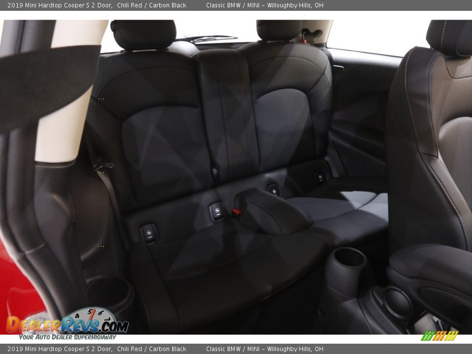 2019 Mini Hardtop Cooper S 2 Door Chili Red / Carbon Black Photo #14