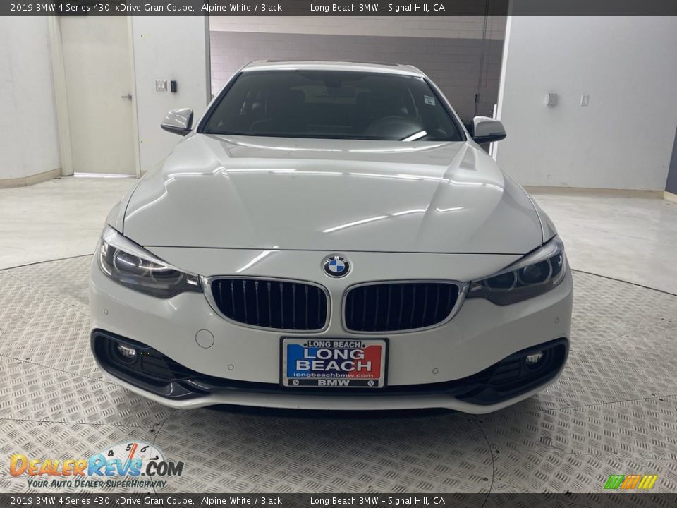 2019 BMW 4 Series 430i xDrive Gran Coupe Alpine White / Black Photo #2