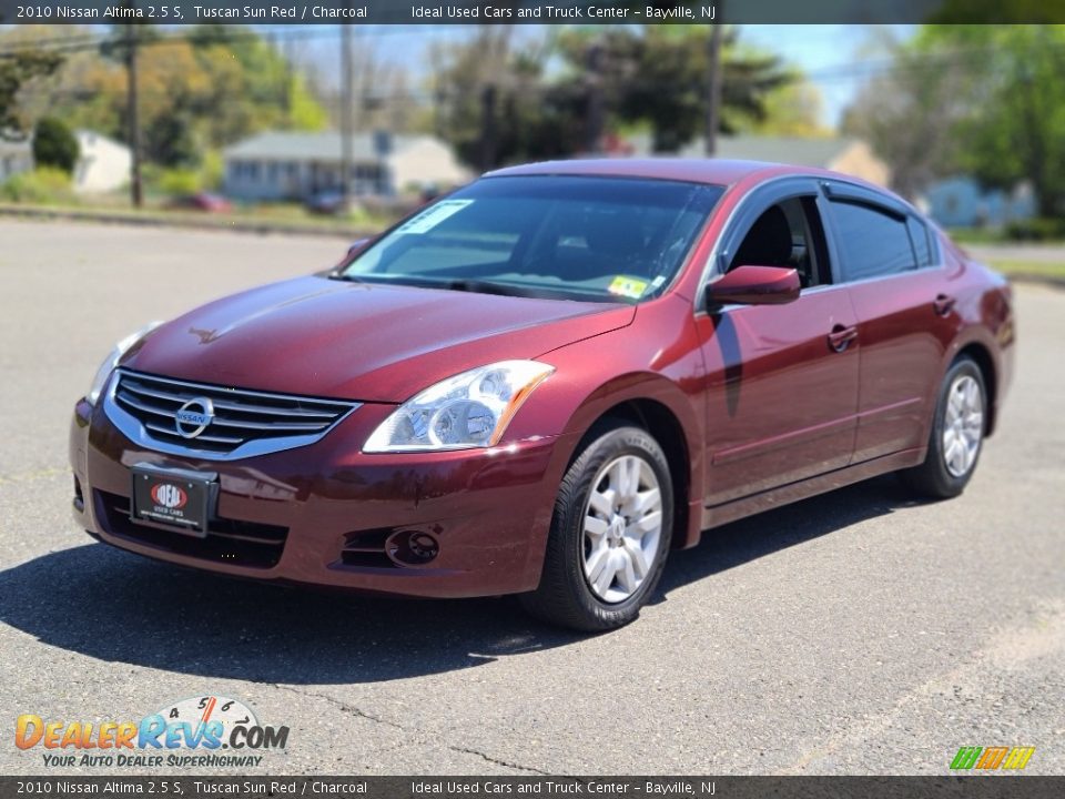 2010 Nissan Altima 2.5 S Tuscan Sun Red / Charcoal Photo #1