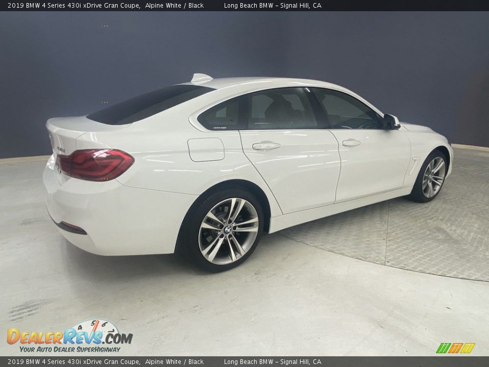 2019 BMW 4 Series 430i xDrive Gran Coupe Alpine White / Black Photo #5