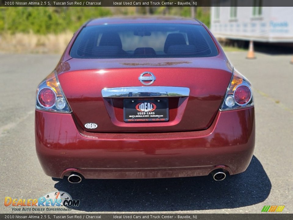 2010 Nissan Altima 2.5 S Tuscan Sun Red / Charcoal Photo #4