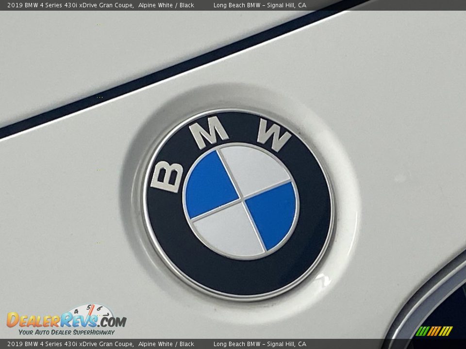 2019 BMW 4 Series 430i xDrive Gran Coupe Alpine White / Black Photo #7