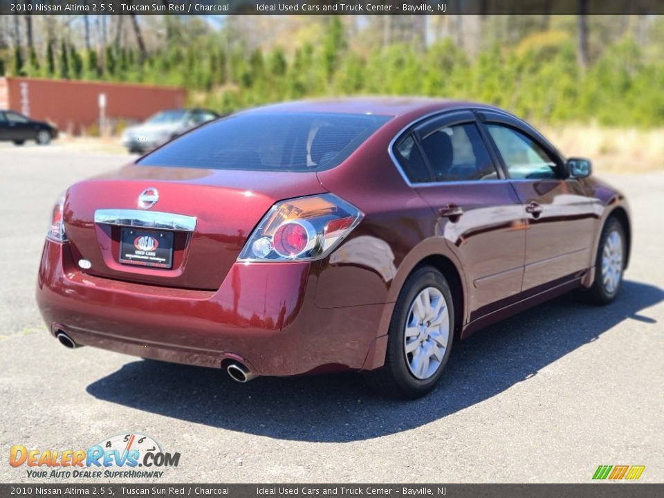 2010 Nissan Altima 2.5 S Tuscan Sun Red / Charcoal Photo #5