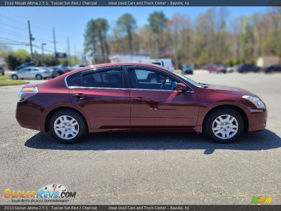 2010 Nissan Altima 2.5 S Tuscan Sun Red / Charcoal Photo #6