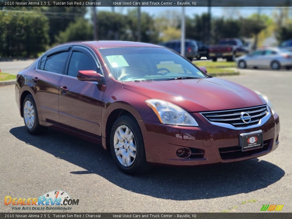 2010 Nissan Altima 2.5 S Tuscan Sun Red / Charcoal Photo #7