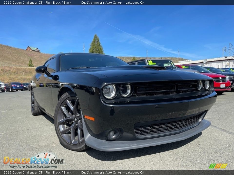 2019 Dodge Challenger GT Pitch Black / Black Photo #1