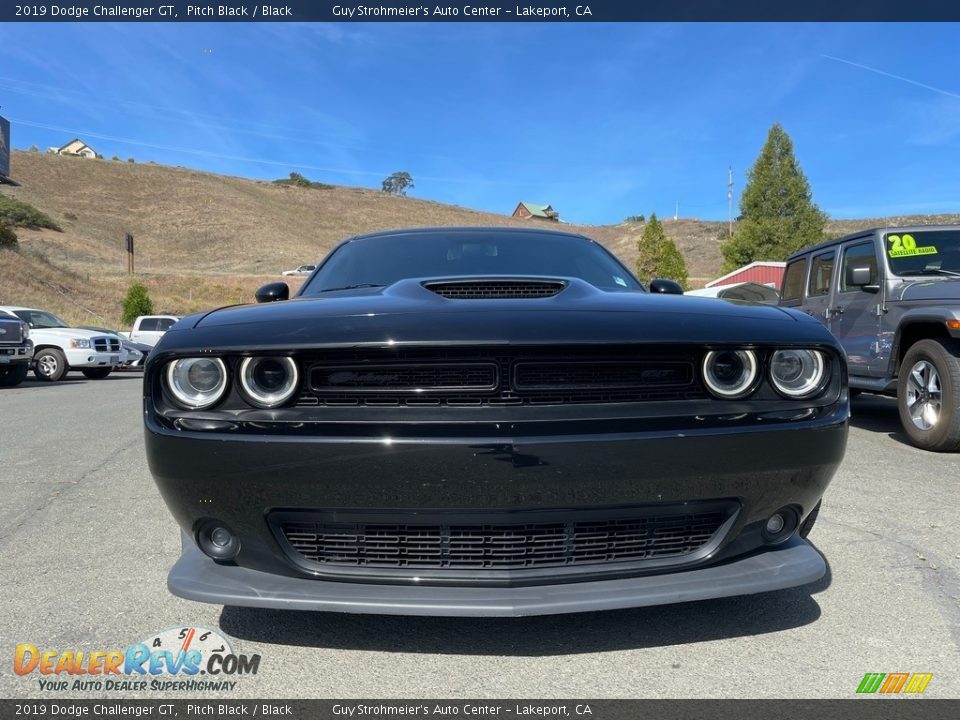 2019 Dodge Challenger GT Pitch Black / Black Photo #2