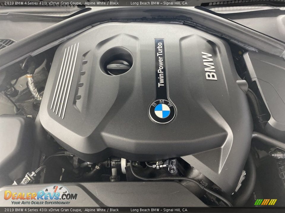 2019 BMW 4 Series 430i xDrive Gran Coupe Alpine White / Black Photo #11