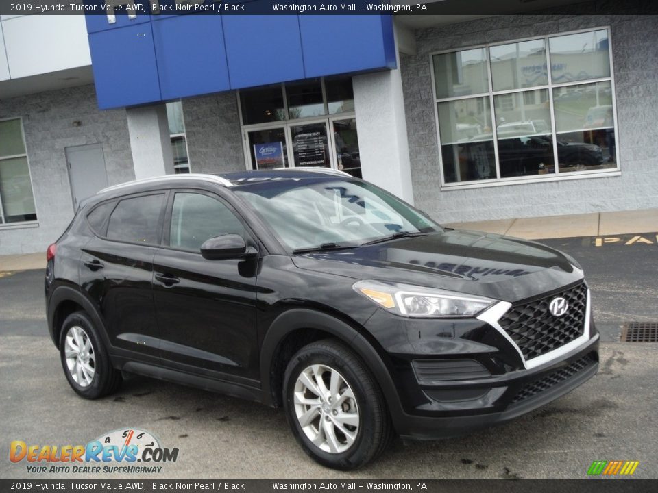 2019 Hyundai Tucson Value AWD Black Noir Pearl / Black Photo #1