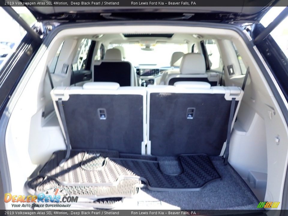 2019 Volkswagen Atlas SEL 4Motion Deep Black Pearl / Shetland Photo #11