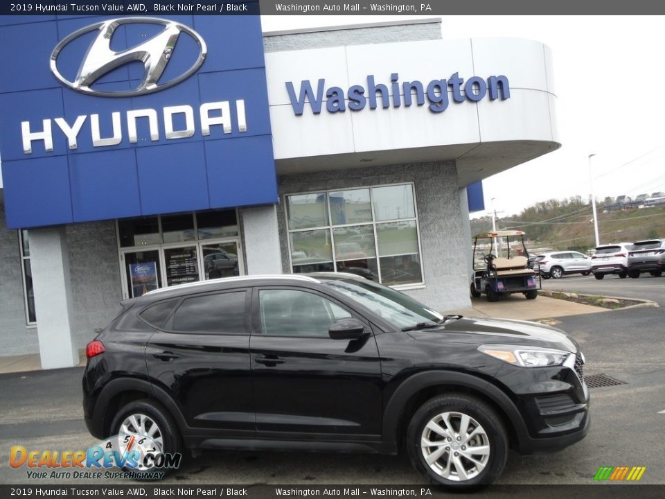 2019 Hyundai Tucson Value AWD Black Noir Pearl / Black Photo #2