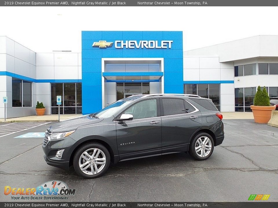 2019 Chevrolet Equinox Premier AWD Nightfall Gray Metallic / Jet Black Photo #1