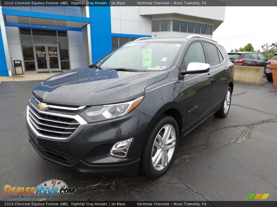 2019 Chevrolet Equinox Premier AWD Nightfall Gray Metallic / Jet Black Photo #2