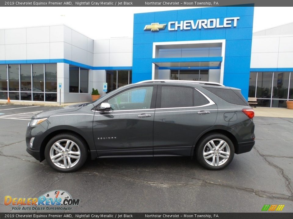 2019 Chevrolet Equinox Premier AWD Nightfall Gray Metallic / Jet Black Photo #3