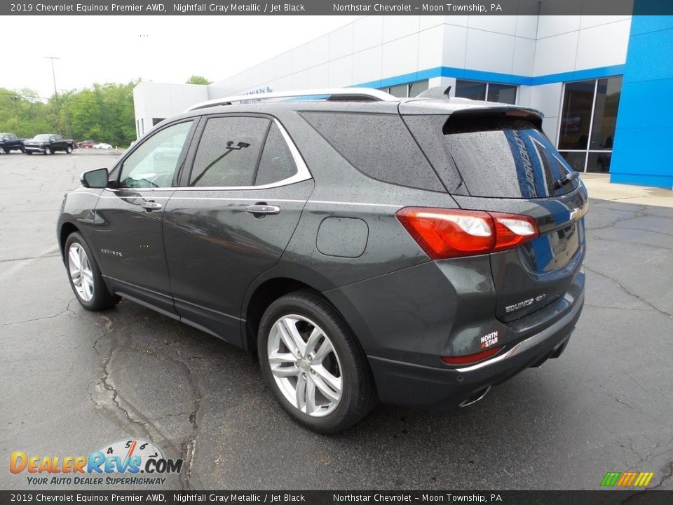 2019 Chevrolet Equinox Premier AWD Nightfall Gray Metallic / Jet Black Photo #4