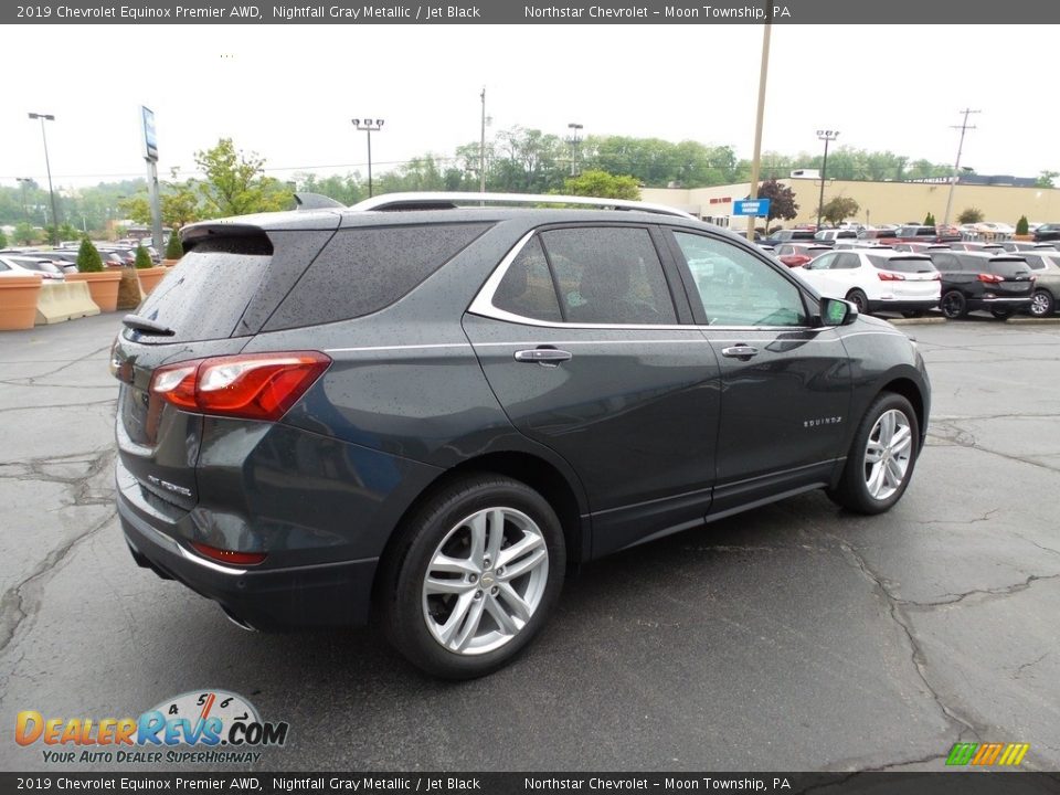 2019 Chevrolet Equinox Premier AWD Nightfall Gray Metallic / Jet Black Photo #9