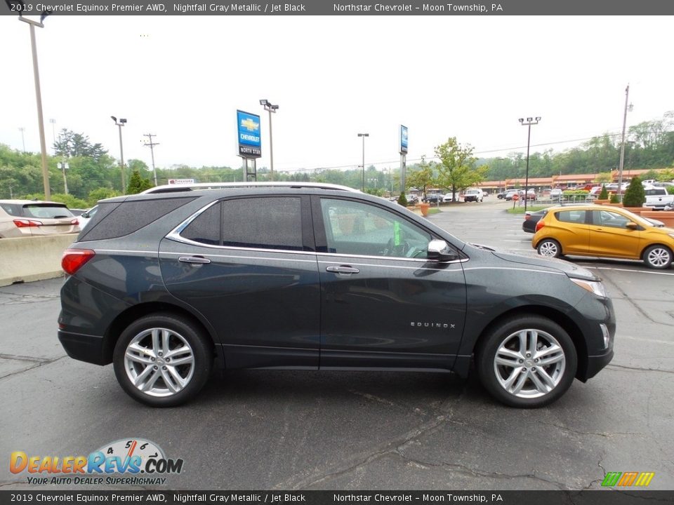 2019 Chevrolet Equinox Premier AWD Nightfall Gray Metallic / Jet Black Photo #10