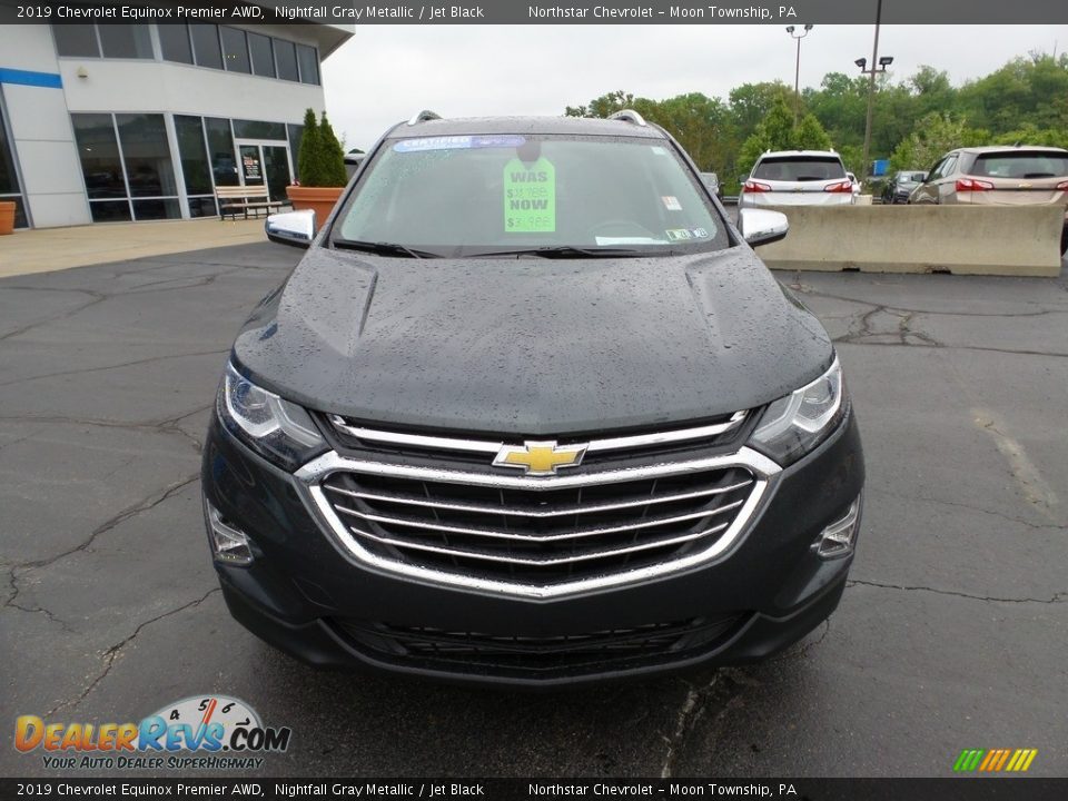 2019 Chevrolet Equinox Premier AWD Nightfall Gray Metallic / Jet Black Photo #13