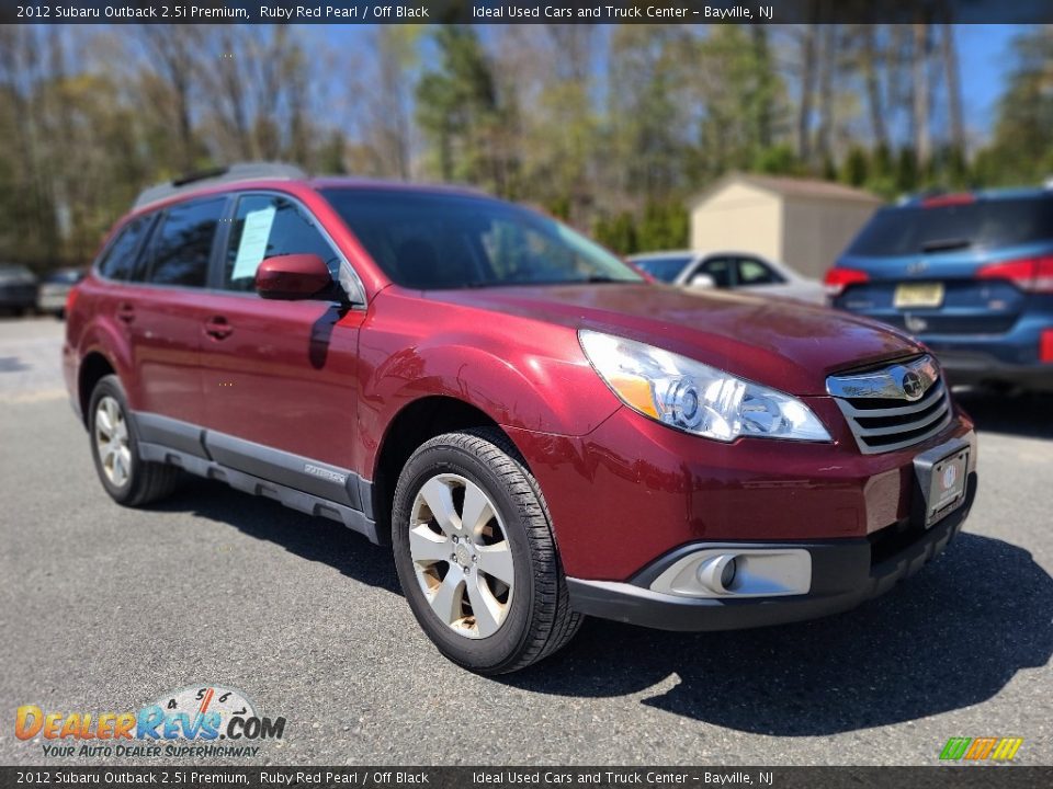 Front 3/4 View of 2012 Subaru Outback 2.5i Premium Photo #3