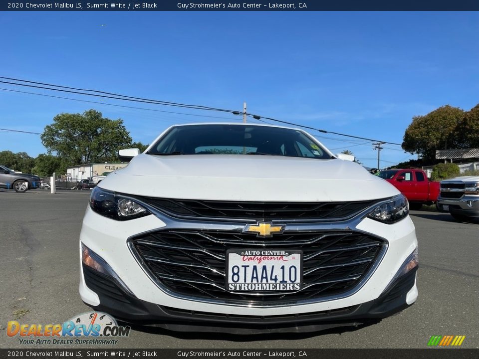 2020 Chevrolet Malibu LS Summit White / Jet Black Photo #2