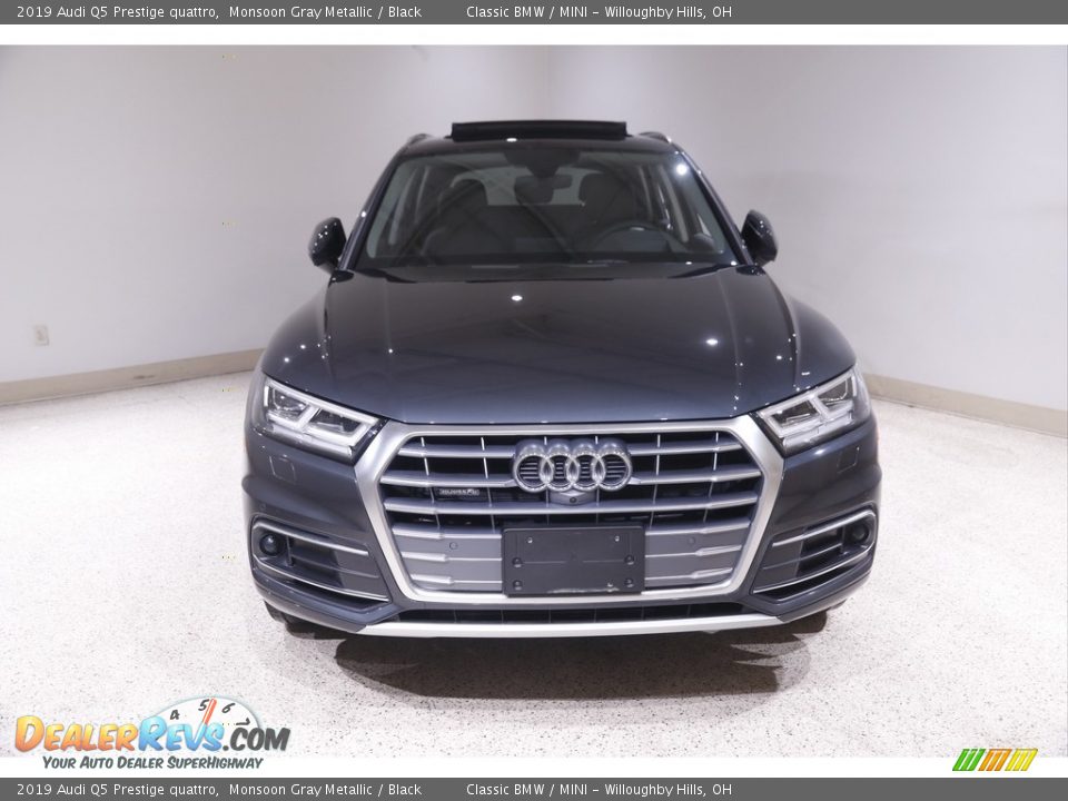 2019 Audi Q5 Prestige quattro Monsoon Gray Metallic / Black Photo #2