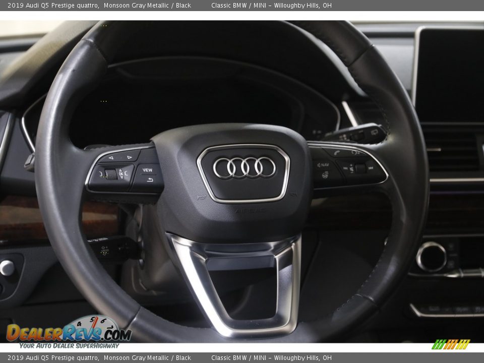 2019 Audi Q5 Prestige quattro Monsoon Gray Metallic / Black Photo #7