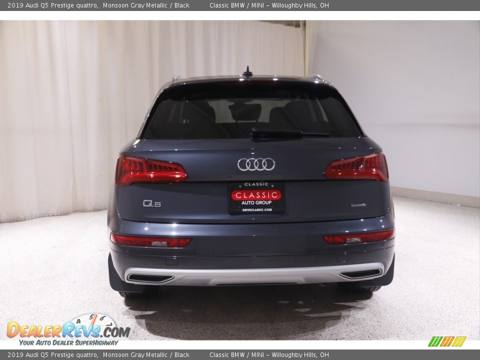 2019 Audi Q5 Prestige quattro Monsoon Gray Metallic / Black Photo #21