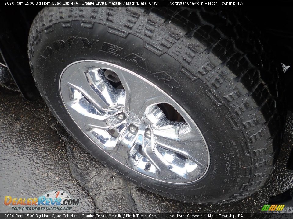 2020 Ram 1500 Big Horn Quad Cab 4x4 Granite Crystal Metallic / Black/Diesel Gray Photo #13