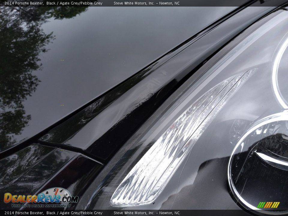2014 Porsche Boxster Black / Agate Grey/Pebble Grey Photo #4
