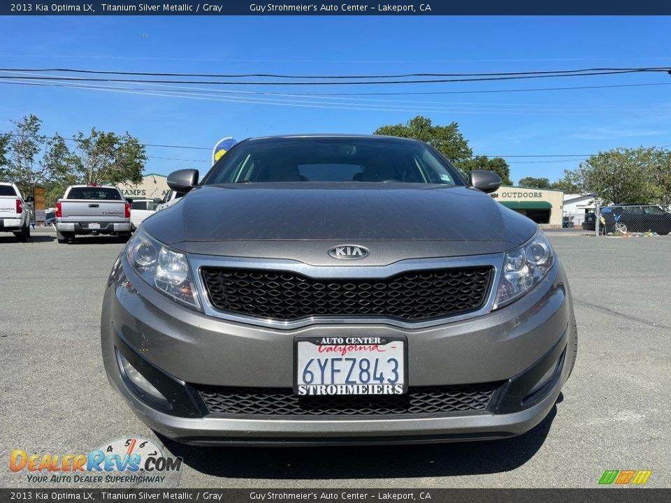 2013 Kia Optima LX Titanium Silver Metallic / Gray Photo #2