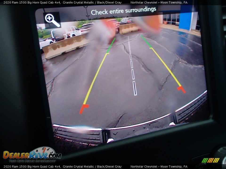 2020 Ram 1500 Big Horn Quad Cab 4x4 Granite Crystal Metallic / Black/Diesel Gray Photo #30