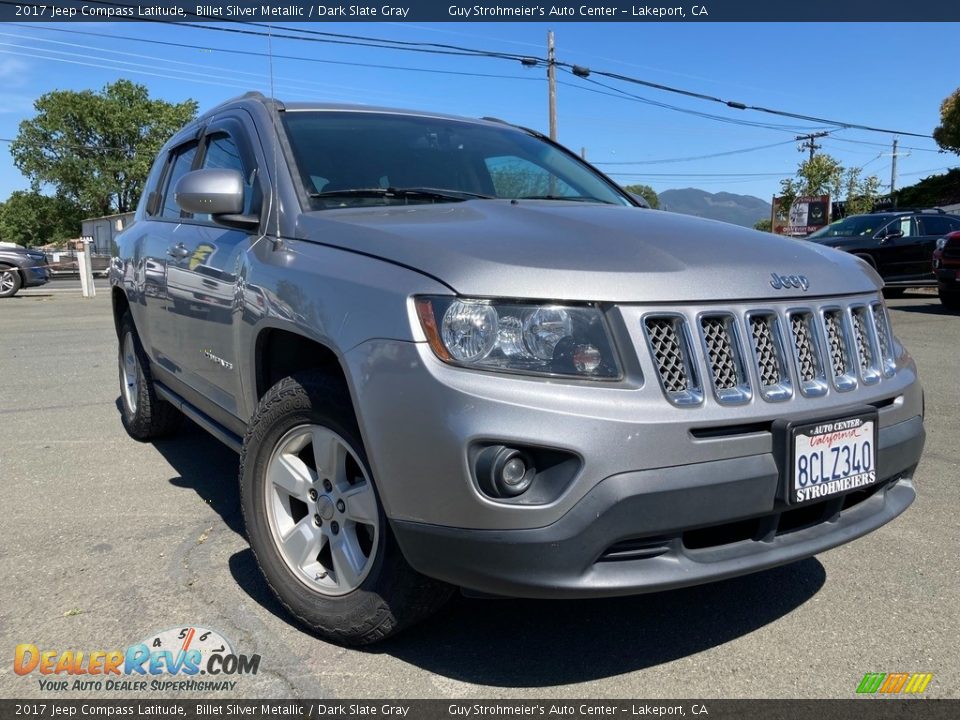 2017 Jeep Compass Latitude Billet Silver Metallic / Dark Slate Gray Photo #1