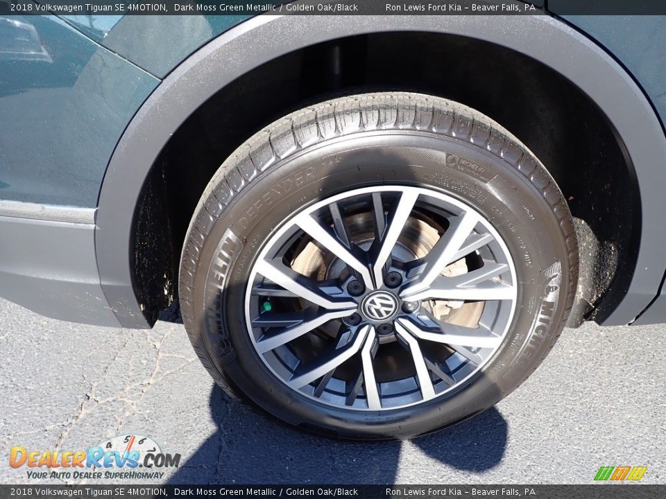 2018 Volkswagen Tiguan SE 4MOTION Wheel Photo #9